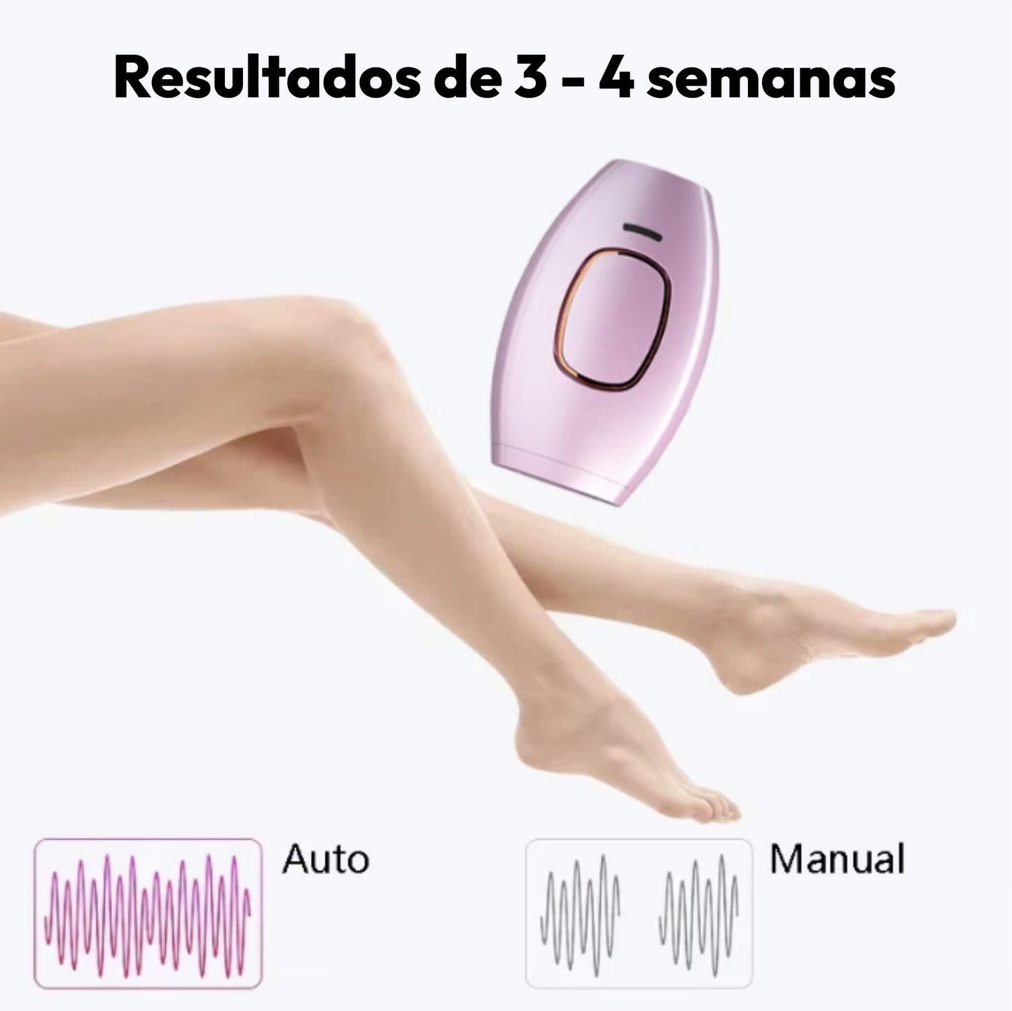 SkinUp: Deplilación laser profesional y permanente para cualquier parte del cuerpo sin dolor + Depilador eléctrico de cejas GRATIS