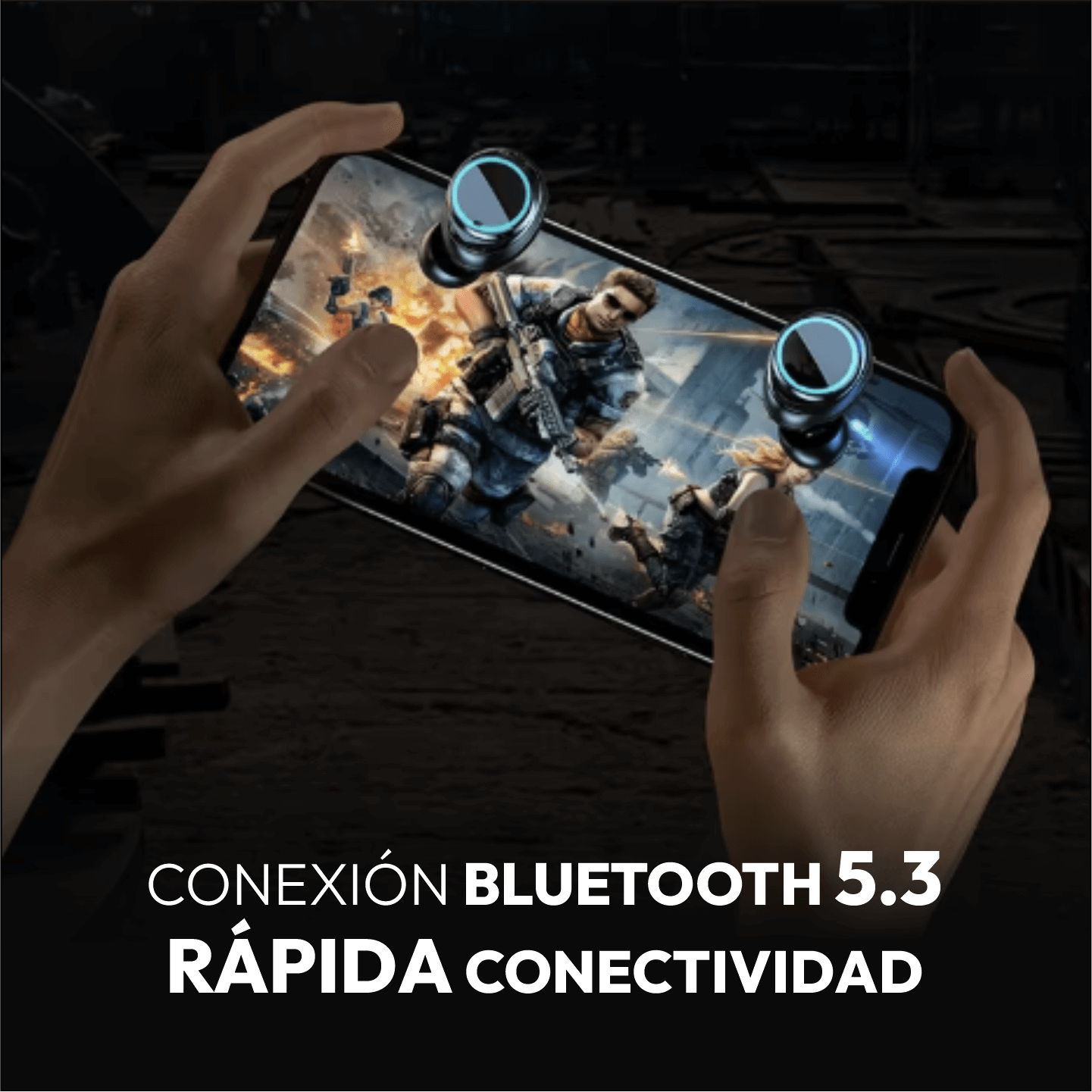 Infinity Sound: Sonido envolvente, comodidad todo el día y power bank integrada para mantenerte siempre conectado.