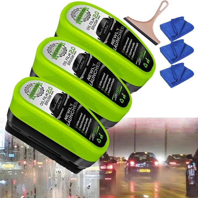 🚘 Crystal Glass™ – Di adiós al vidrio sucio y empañado para siempre