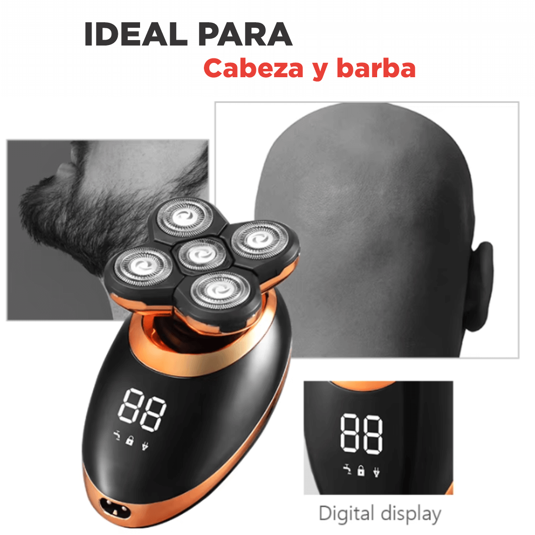 ShavEasyy 5 en 1: Look impecable todos los días en solo 90 segundos. Sin esfuerzo y sin irritación.