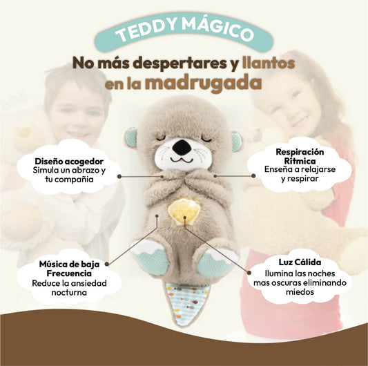 TeddyMágico: Noches Tranquilas y Sueños Reparadores para tu Pequeño