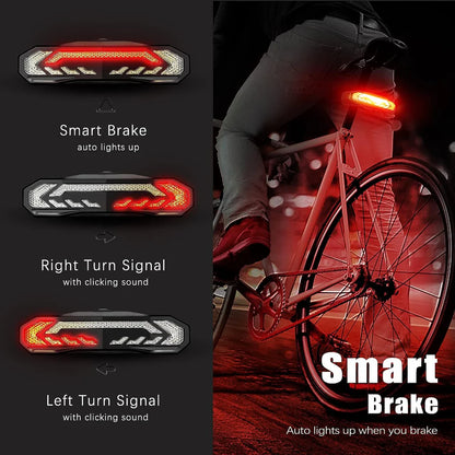 ViggoSmart™: Iluminación inteligente y seguridad para tu bicicleta — muévete con mayor tranquilidad