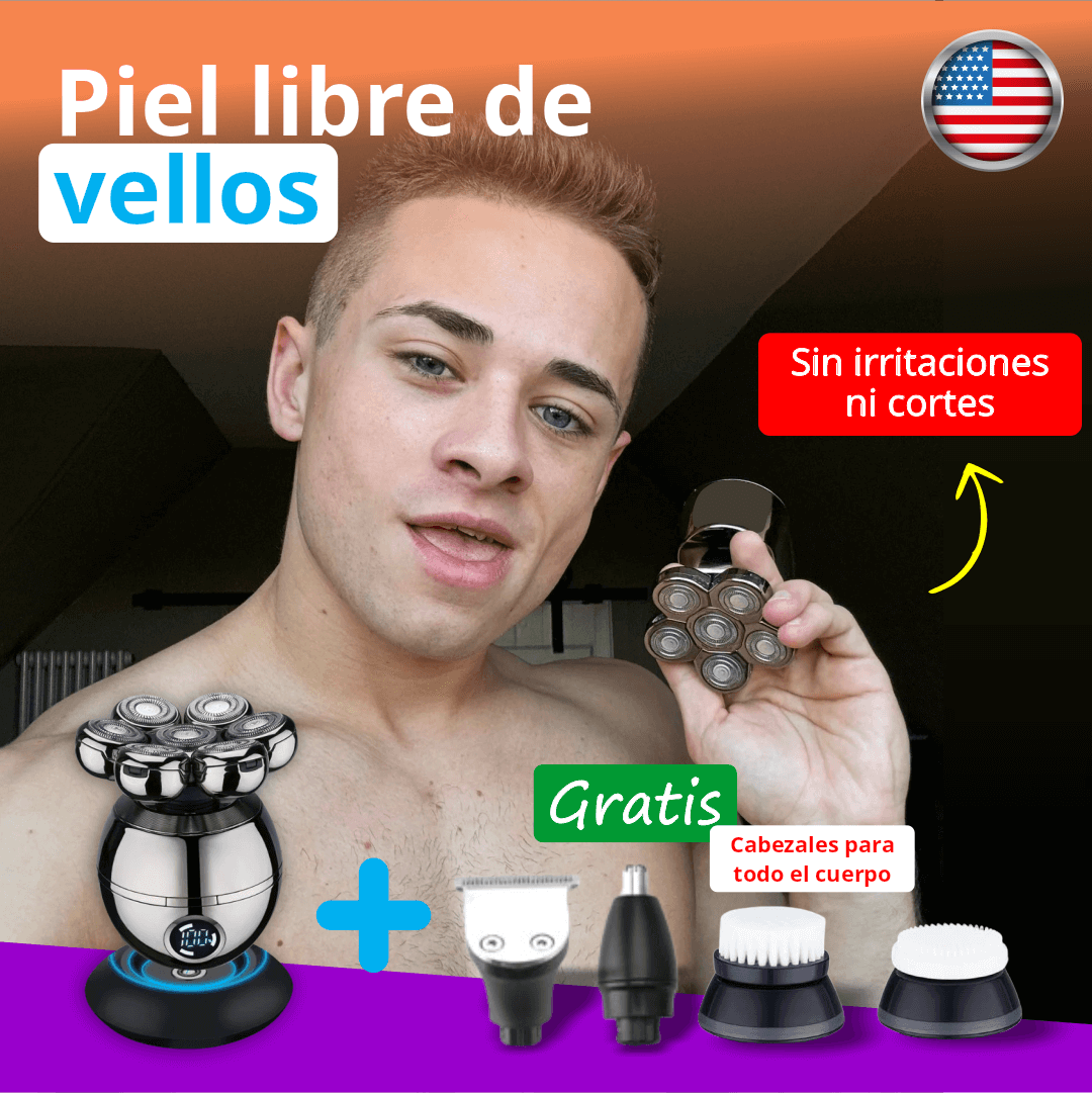 Buumzy Shaver: Consigue una piel suave y un look impecable sin cortes, sin irritaciones y sin esfuerzo.