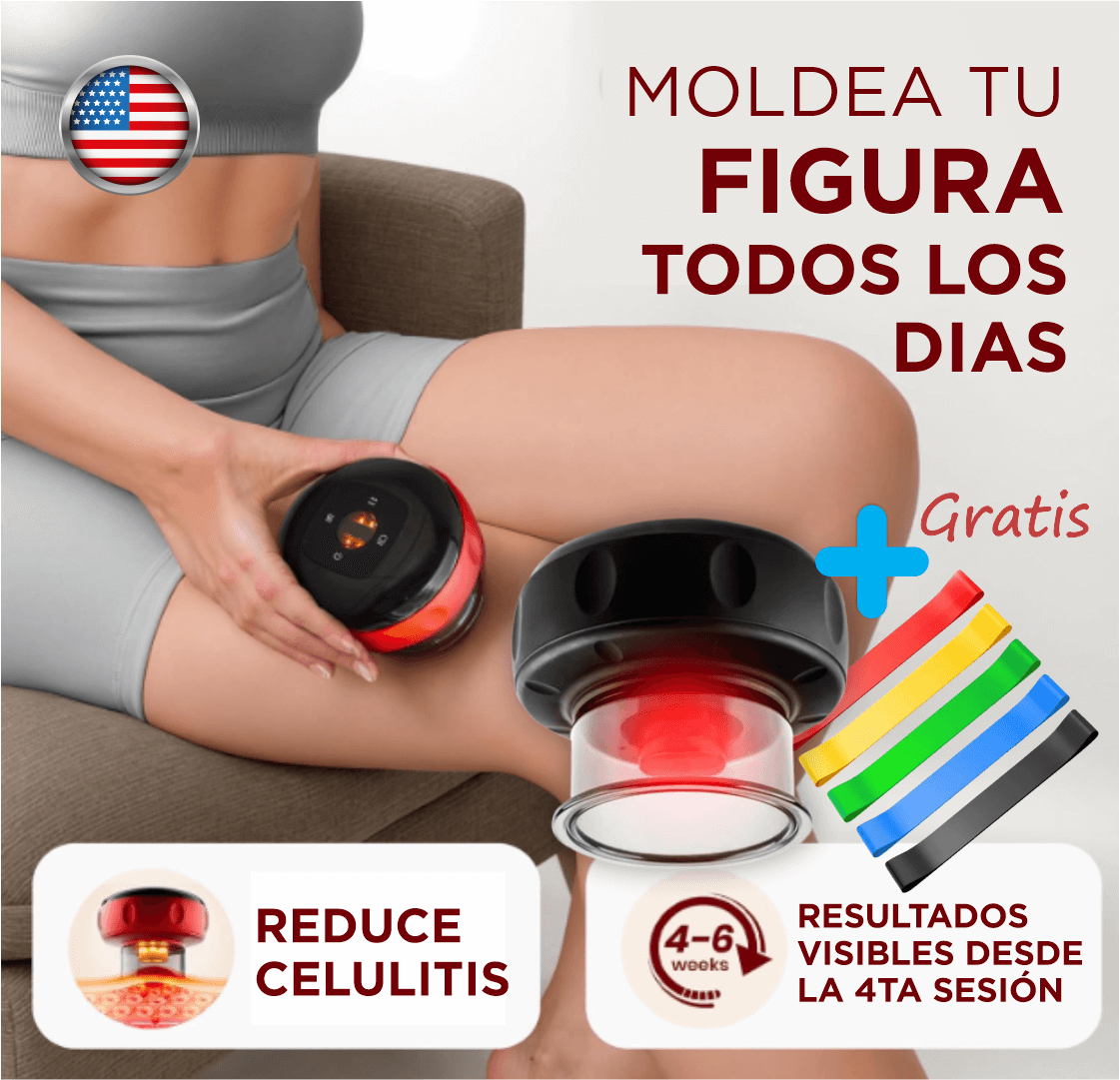 BodyFree: Recupera tu firmeza y elimina celulitis sin tratamientos invasivos + 5 bandas tonificadoras GRATIS