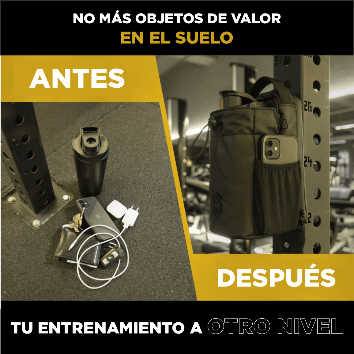 GymLock: Entrena Sin Distracciones, Mantén Todo Seguro y a la Mano