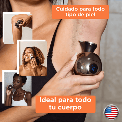 DivaCare: Piel suave y libre de vellos al instante, sin esfuerzo, dolor e irritación.