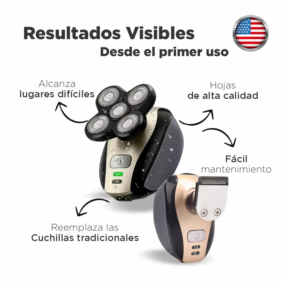 ShavEasy: Luce impecable todos los días en solo 90 segundos. Sin esfuerzo y sin irritación.