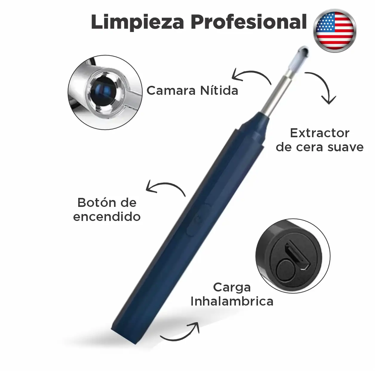 Smart Ear:  Limpia tus oídos de manera precisa, segura y profesional desde casa
