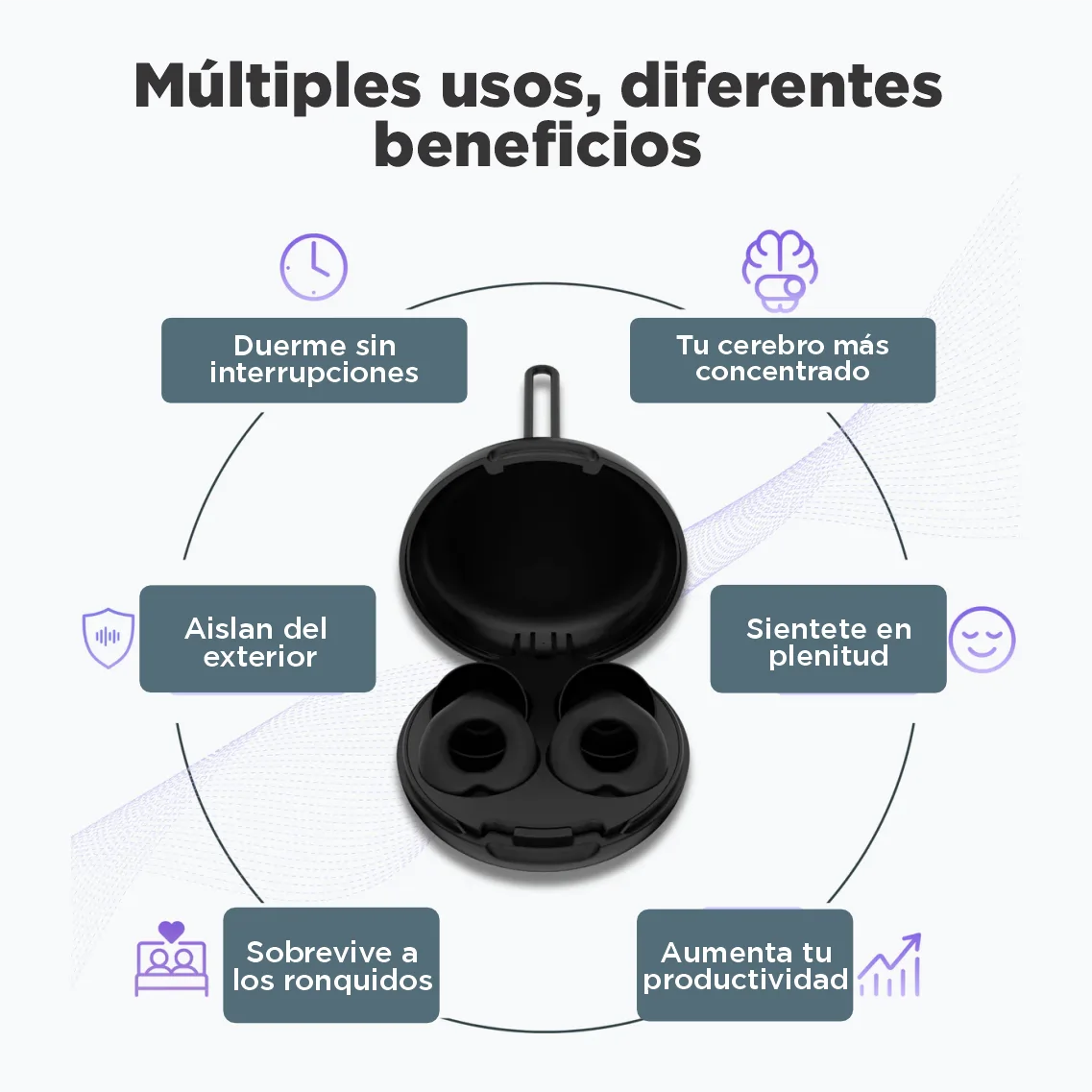 Silenzy: Aisla tu mente del ruido exterior + Estuche GRATIS