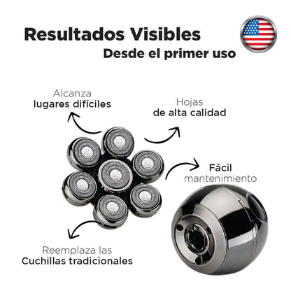 ShavEasy 5 en 1: Look impecable todos los días en solo 90 segundos. Sin esfuerzo y sin irritación.