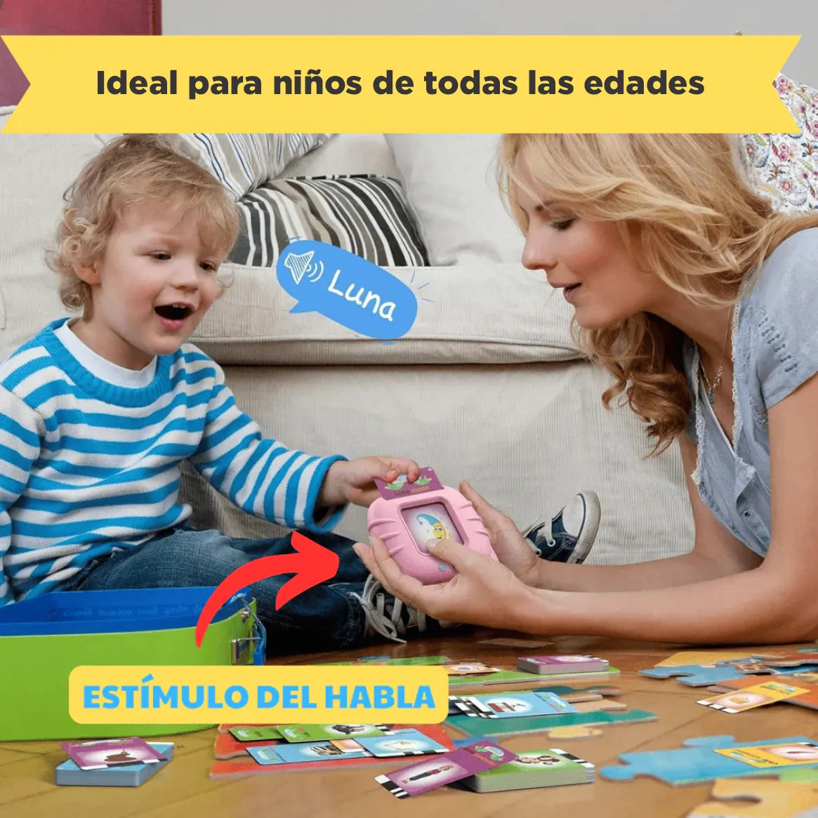 Verbalenguaje: Desarrolla el habla de tu hijo en español y en inglés de forma didáctica