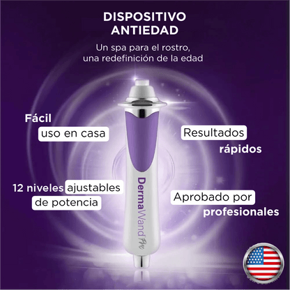Dermawand Pro: Rejuvenece tu piel en 10 minutos, sin tratamientos invasivos y sin dolor + Retinol antienvejecimiento GRATIS