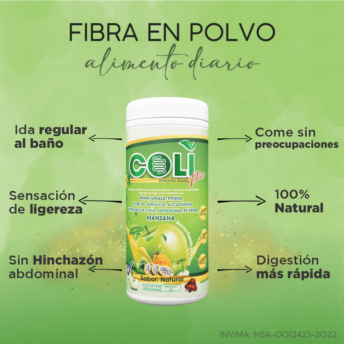Coliplus: Vuelve a comer lo que más te gusta sin preocupación, dolor o hinchazón. Tratamiento 100% natural.