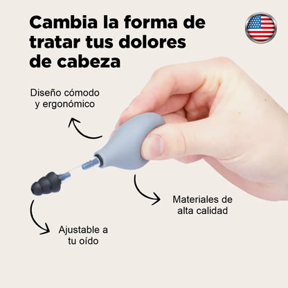 Calmigran: Alivia los dolores de cabeza y migrañas sin pastillas ni efectos secundarios + Kit de limpieza profesional GRATIS