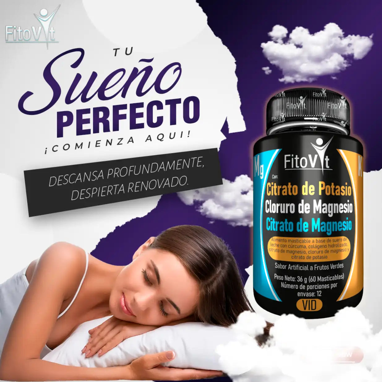 Neurovital: El Magnesio 3 en 1 que te brinda energía, descanso y bienestar todos los días.