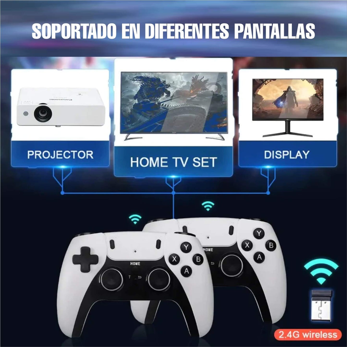 Retro Gaming: Más de 20.000 juegos de tu infancia en una sola consola