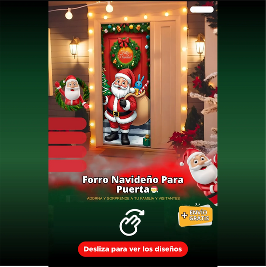 Cubierta Navideña: Decora tu hogar con estilo y sin esfuerzo