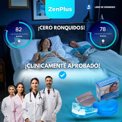 ZenPlus: Mejora la calidad de tu sueño y respira correctamente mientras duermes.