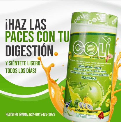 Coliplus: Vuelve a comer lo que más te gusta sin preocupación, dolor o hinchazón. Tratamiento 100% natural.