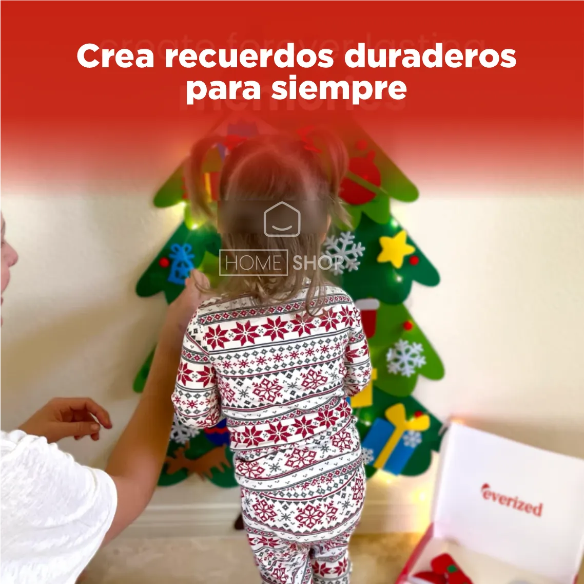 ¡El árbol de Navidad que tus hijos adorarán! Olvídate del desorden, el peligro y el estrés.