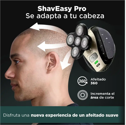 ShavEasy: Luce impecable todos los días en solo 90 segundos. Sin esfuerzo y sin irritación.