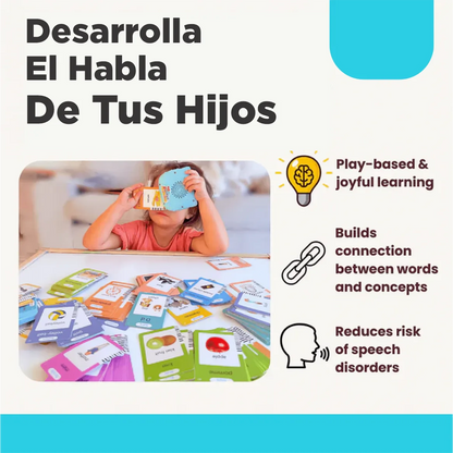 Verbalenguaje: Desarrolla el habla de tu hijo en español y en inglés de forma didáctica