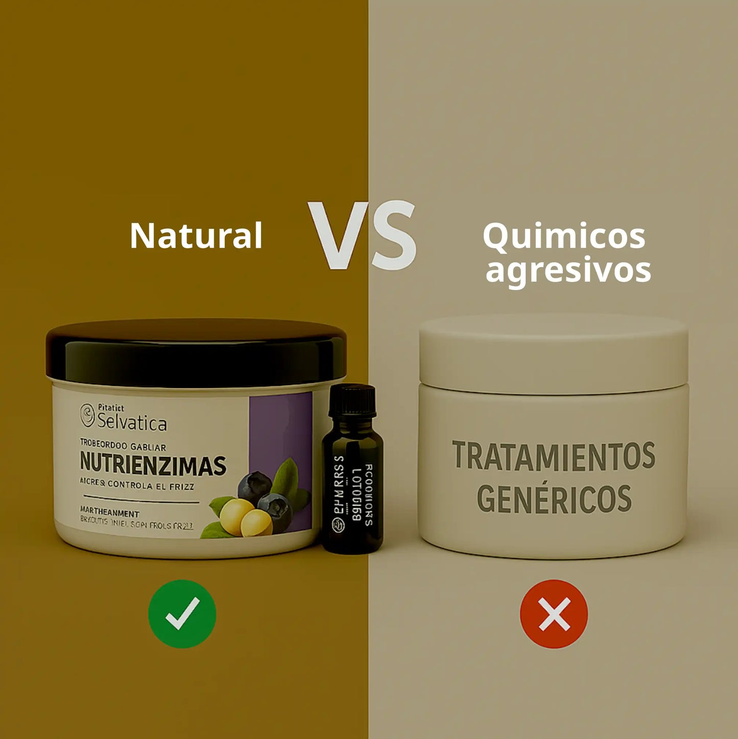 Fusión Selvatica: Tu cabello sin frizz todo el dia y con efecto espejo desde la primera aplicación
