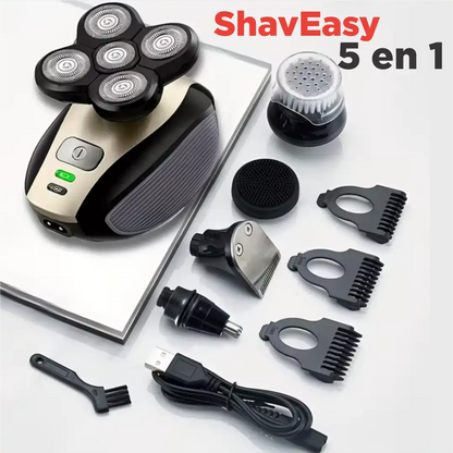 ShavEasy: Luce impecable todos los días en solo 90 segundos. Sin esfuerzo y sin irritación.