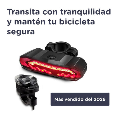 ViggoSmart™: Iluminación inteligente y seguridad para tu bicicleta — muévete con mayor tranquilidad