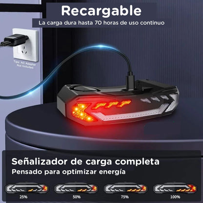 ViggoSmart™: Iluminación inteligente y seguridad para tu bicicleta — muévete con mayor tranquilidad
