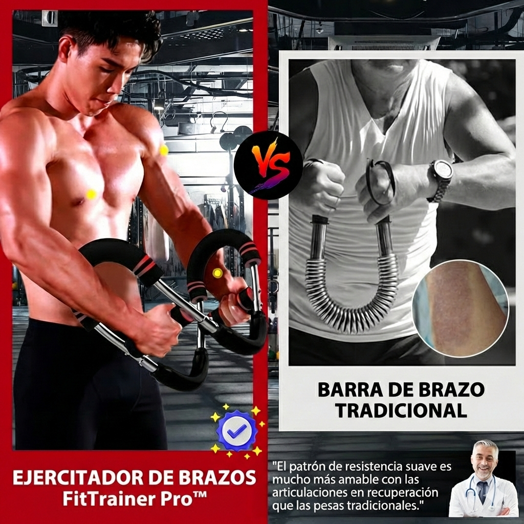 💪 FitTrainer Pro™ – Entrena brazos, pecho y hombros sin ir al gimnasio