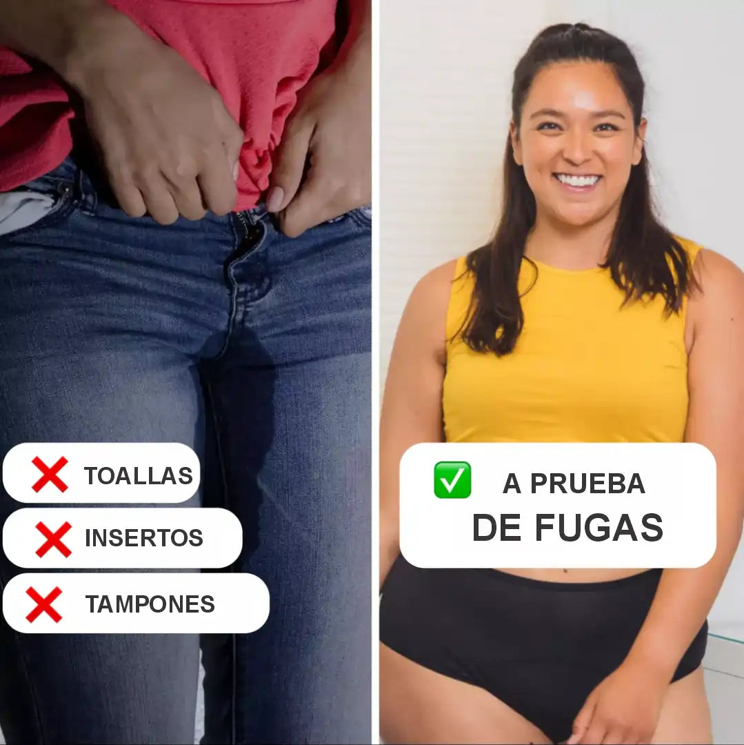 SeguraPants: Ropa interior discreta que te da libertad, confianza y control todos los días