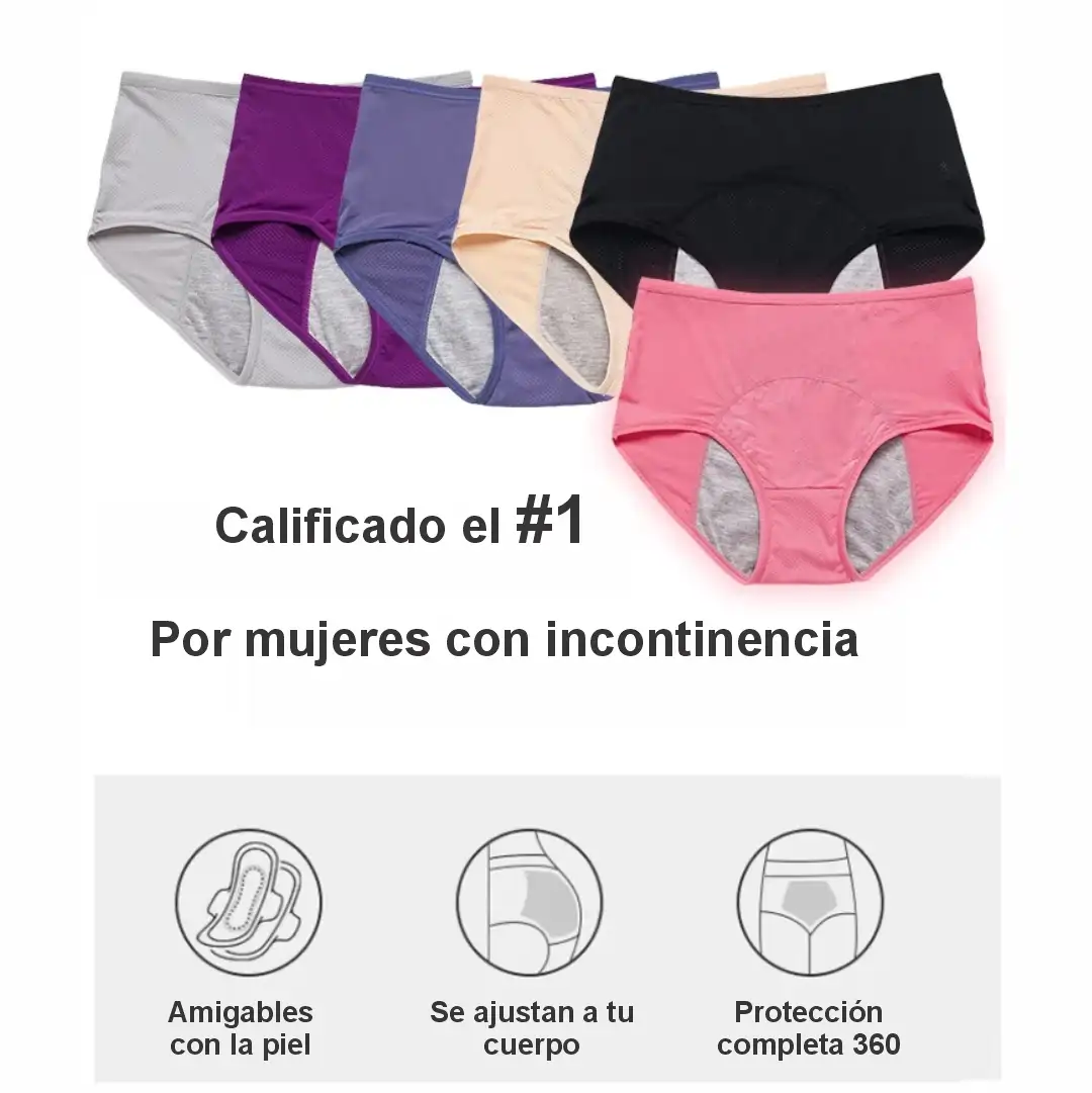 SeguraPants: Ropa interior discreta que te da libertad, confianza y control todos los días