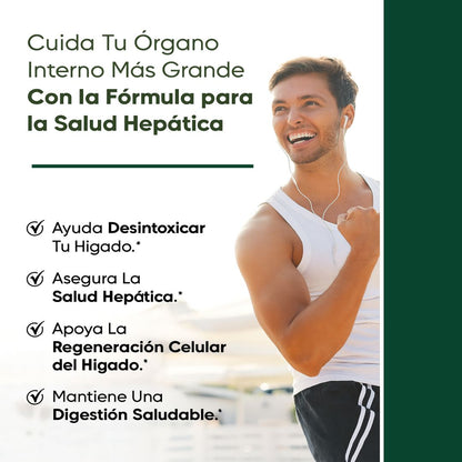 Liver Cleanse & Detox: Limpia, desintoxica y revitaliza tu cuerpo desde adentro - Recupera tu energía y bienestar de forma 100% natural