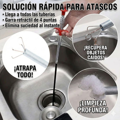 DestaFix™: Sistema inteligente para destapar cañerías — recupera el flujo, el control y la tranquilidad de tu hogar