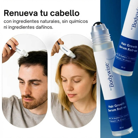 Bodywise: Serum de activación capilar desde la raíz — recupera tu imagen, tu seguridad y el control sobre tu cabello