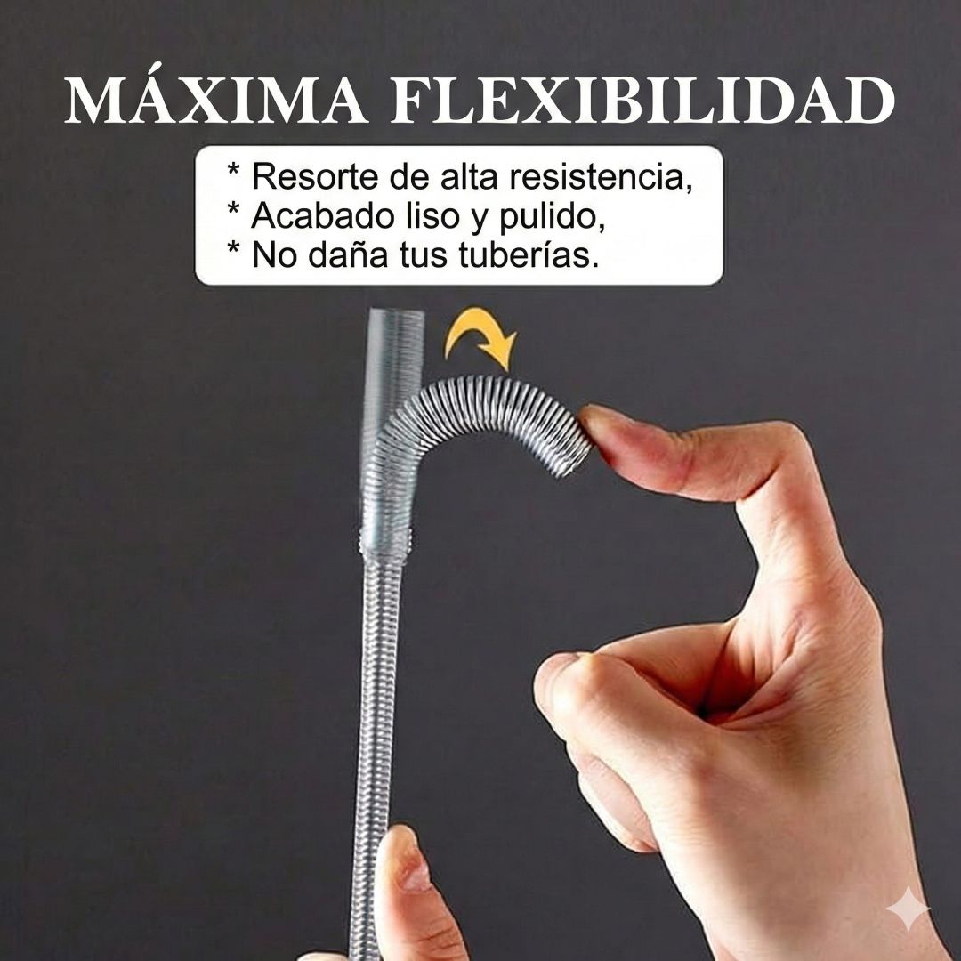 DestaFix™: Sistema inteligente para destapar cañerías — recupera el flujo, el control y la tranquilidad de tu hogar