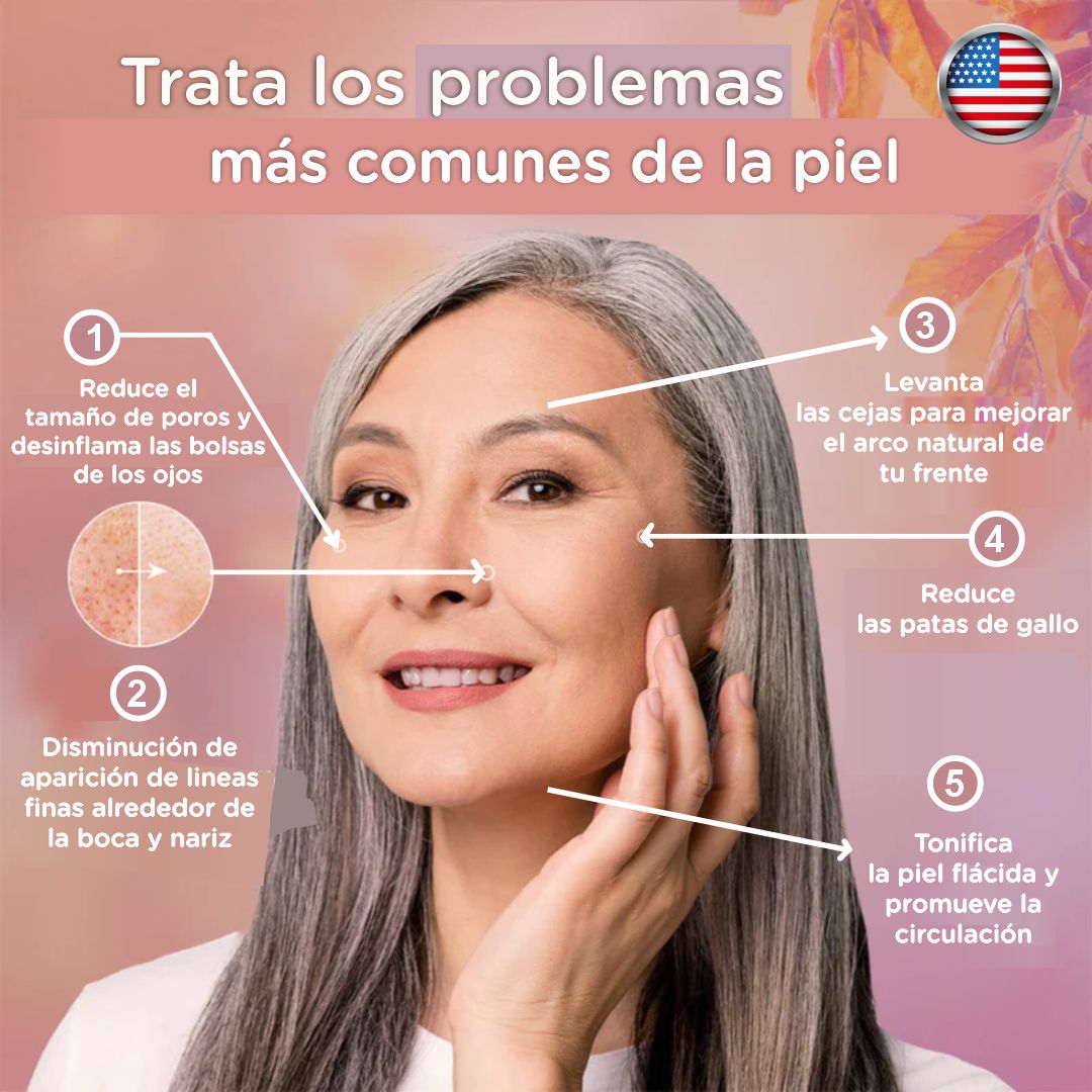 Elysía Pro™: Tonifica y fortalece tu rostro, reduce la flacidez y lineas de expresión.