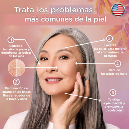 Elysía Pro™: Tonifica y fortalece tu rostro, reduce la flacidez y lineas de expresión.