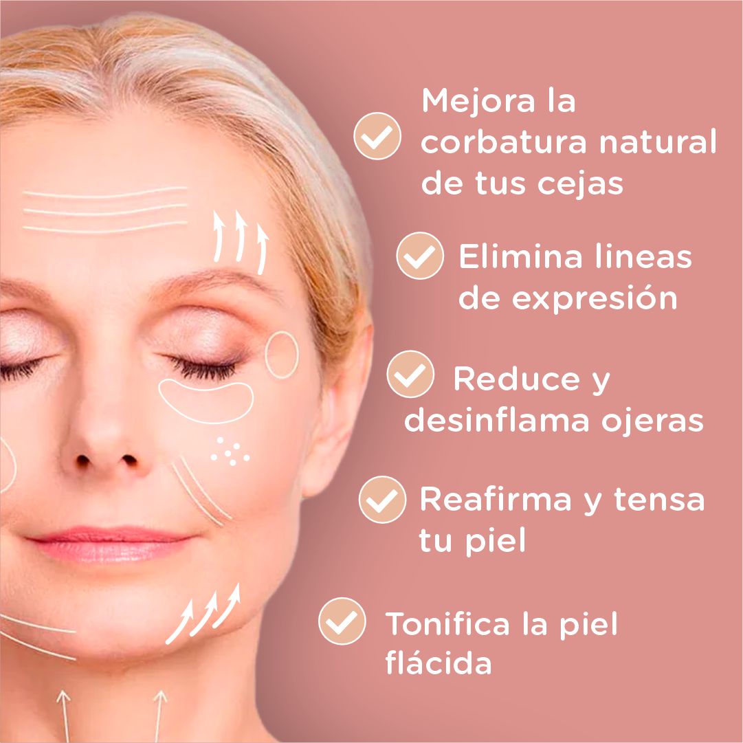 Elysía Pro™: Tonifica y fortalece tu rostro, reduce la flacidez y lineas de expresión.