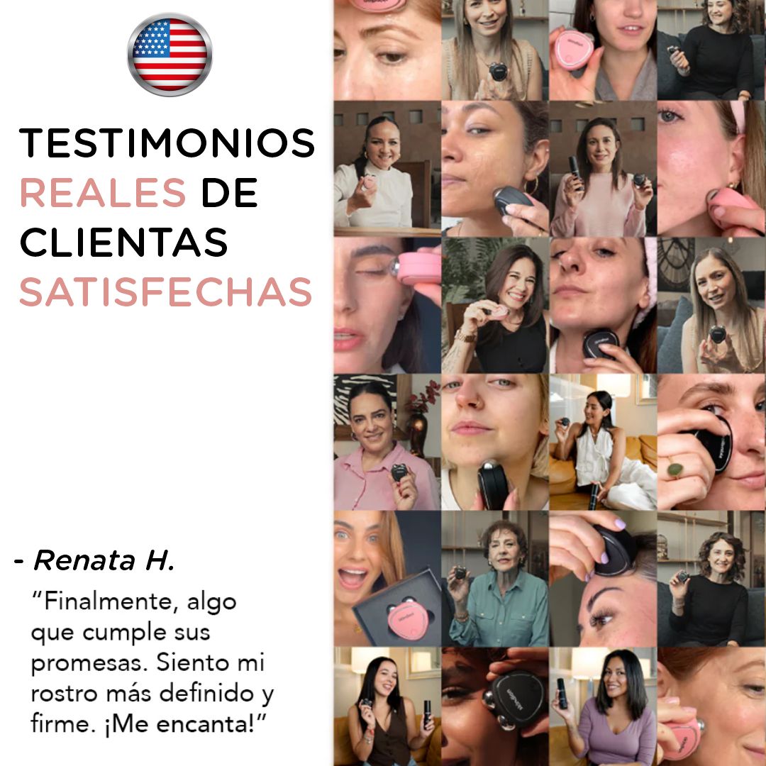 Elysía Pro™: Tonifica y fortalece tu rostro, reduce la flacidez y lineas de expresión.
