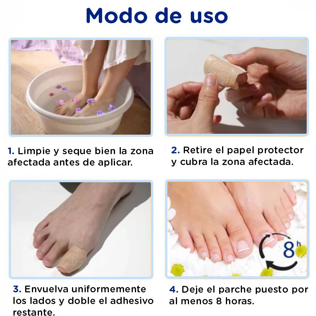 FungalNail Patches: Combate los hongos y repara tus uñas mientras duermes