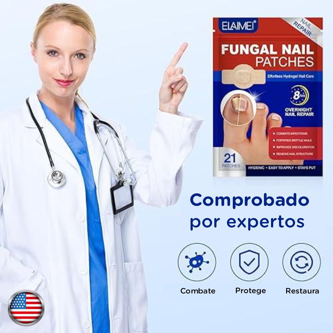 FungalNail Patches: Combate los hongos y repara tus uñas mientras duermes