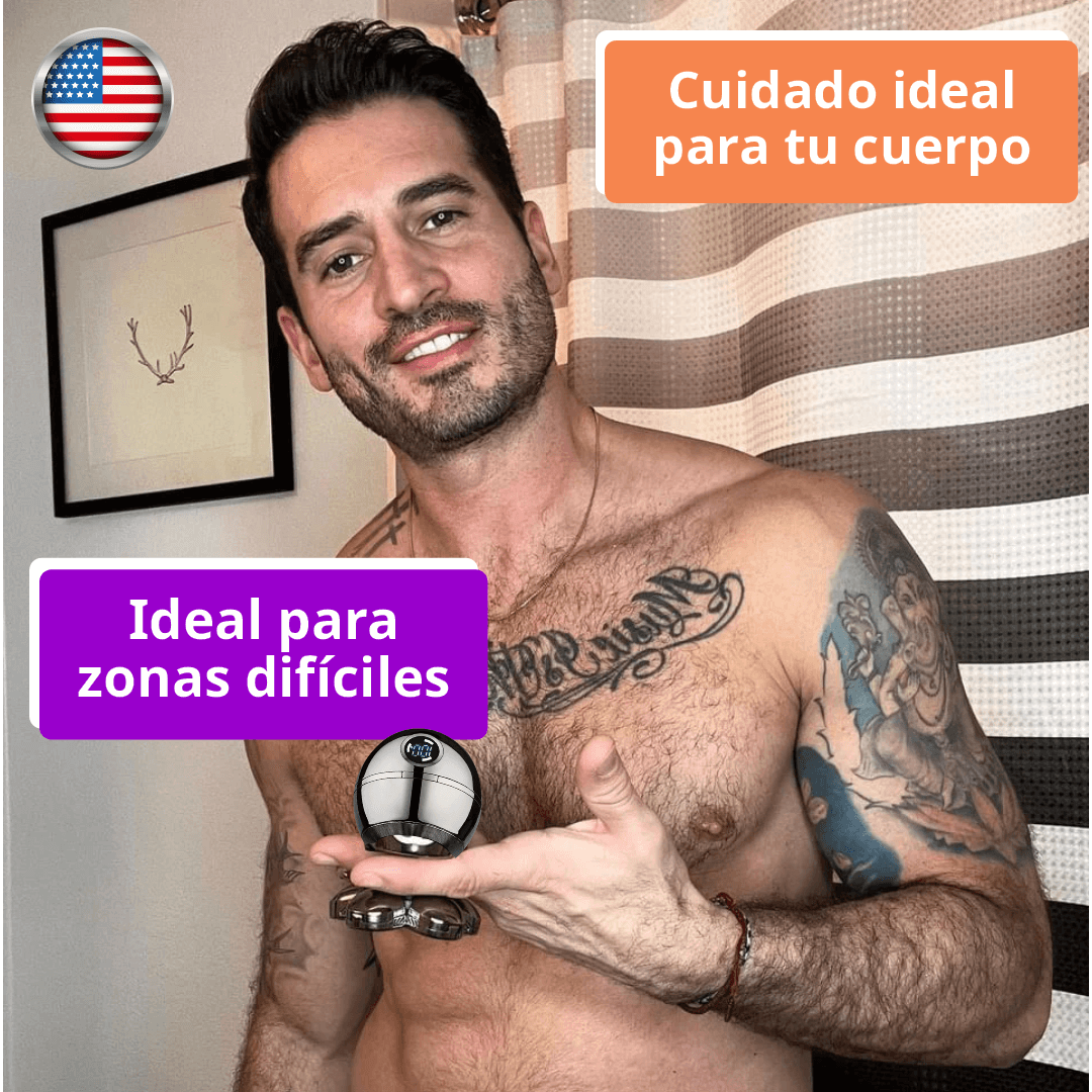 Buumzy Shaver: Consigue una piel suave y un look impecable sin cortes, sin irritaciones y sin esfuerzo.