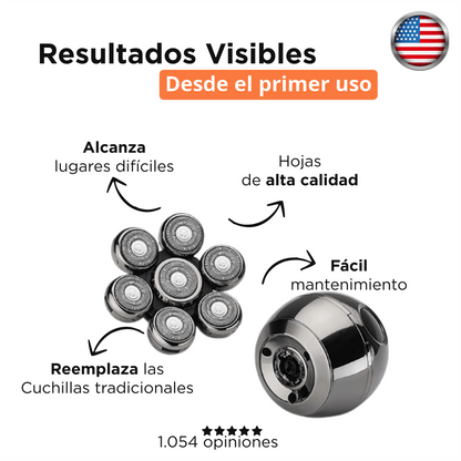 Buumzy Shaver: Consigue una piel suave y un look impecable sin cortes, sin irritaciones y sin esfuerzo.