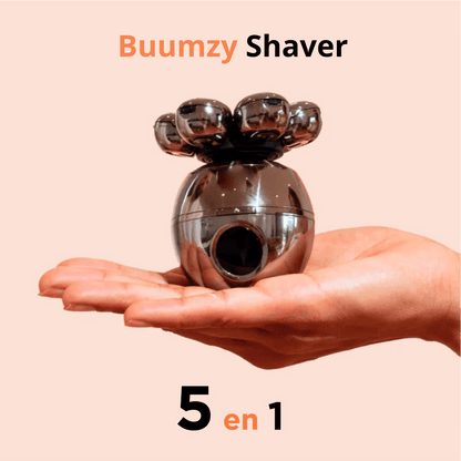 Buumzy Shaver: Consigue una piel suave y un look impecable sin cortes, sin irritaciones y sin esfuerzo.