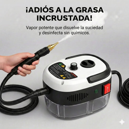 CleanVap Pro: Sistema de limpieza a vapor para el hogar — recupera la tranquilidad, el control y el orgullo de tu espacio