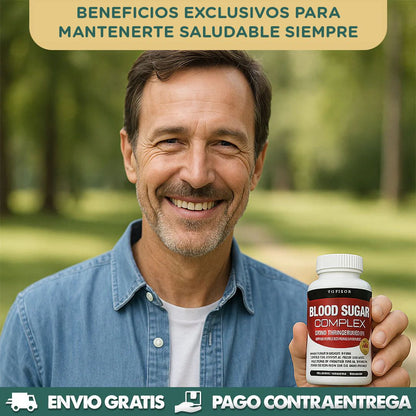 Blood Sugar: Mantén los niveles saludables de azúcar en la sangre y la energía estable a lo largo del día, sin necesidad de fármacos ni dietas extremas.