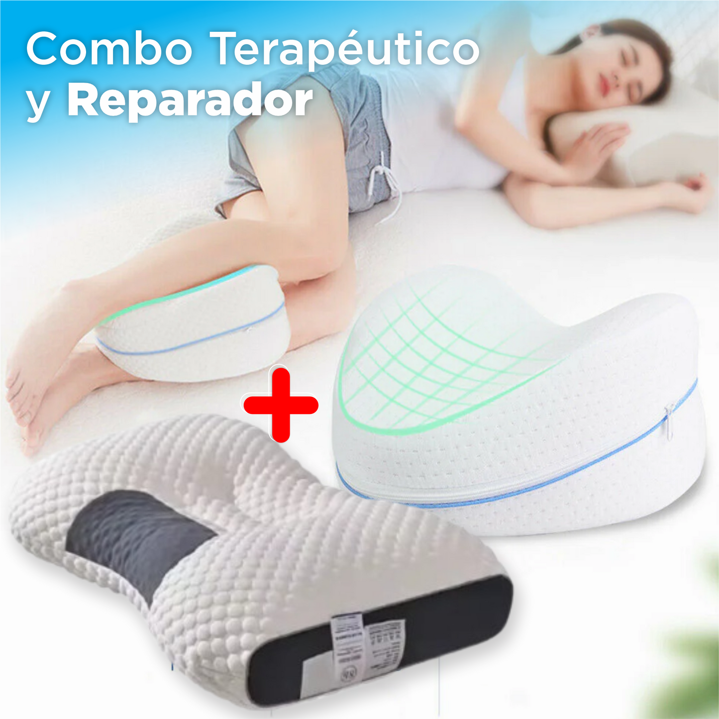 TotalCommfort: Descanso terapéutico para aliviar el dolor y mejorar tu postura en cuello, espalda y cadera.