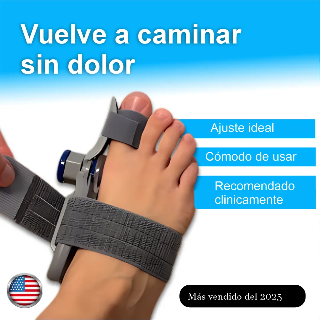 Corrector de juanetes: Camina sin dolor y recupera la forma natural de tus pies